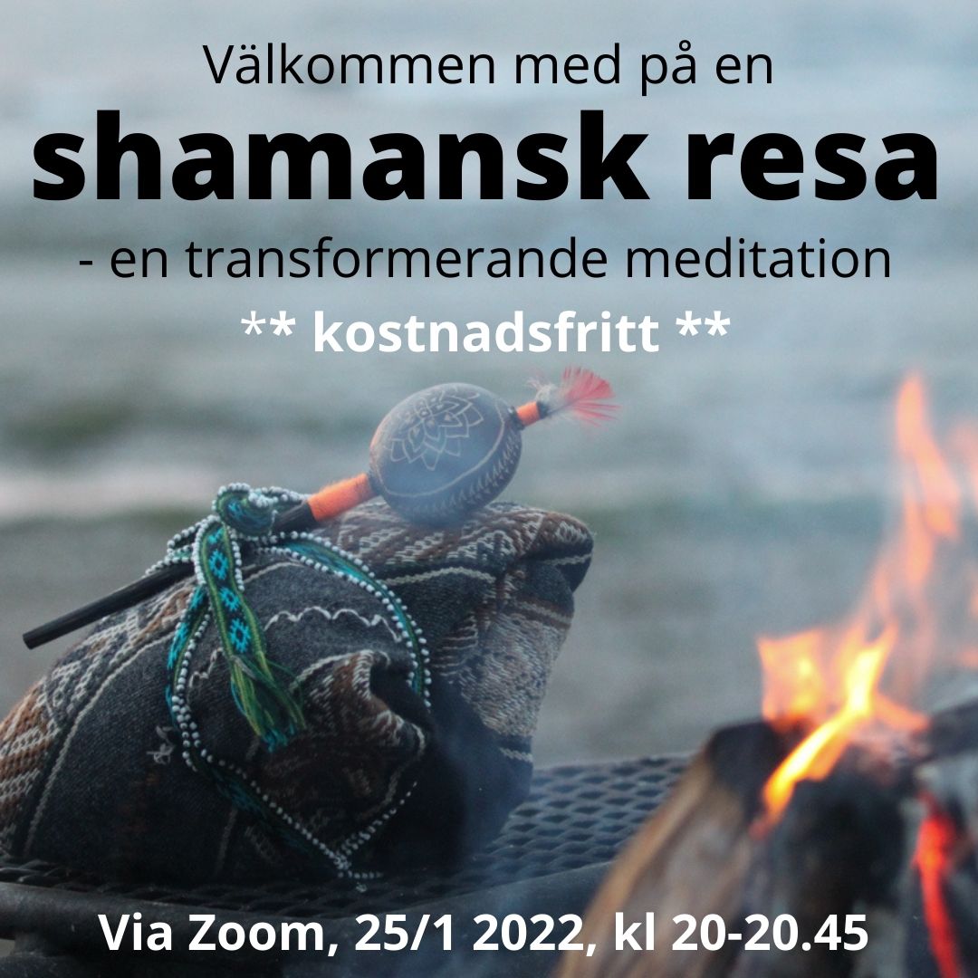 Zoom: Shamansk resa för att öppna hjärtat (gratis)